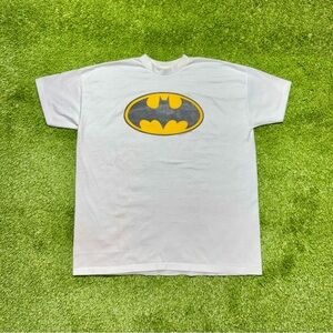 Vintage 1989 DC Comics Batman Promo T-Shirt Single Stitch White